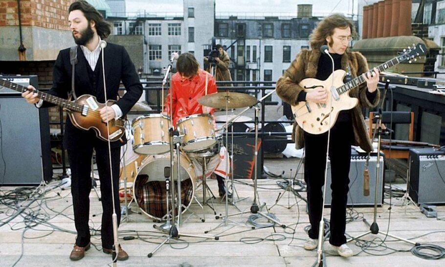 Assista no cinema ao concerto lendário que os Beatles fizeram no telhado da Apple em 1969