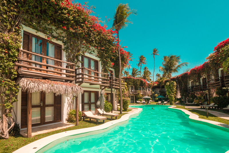 O Blue Residence Hotel, em Jericoacoara (CE), é uma das hospedagens disponíveis na plataforma Corona Paradise
