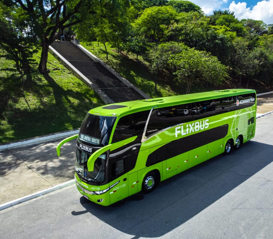 A FlixBus opera linhas em 15 estados do Brasil