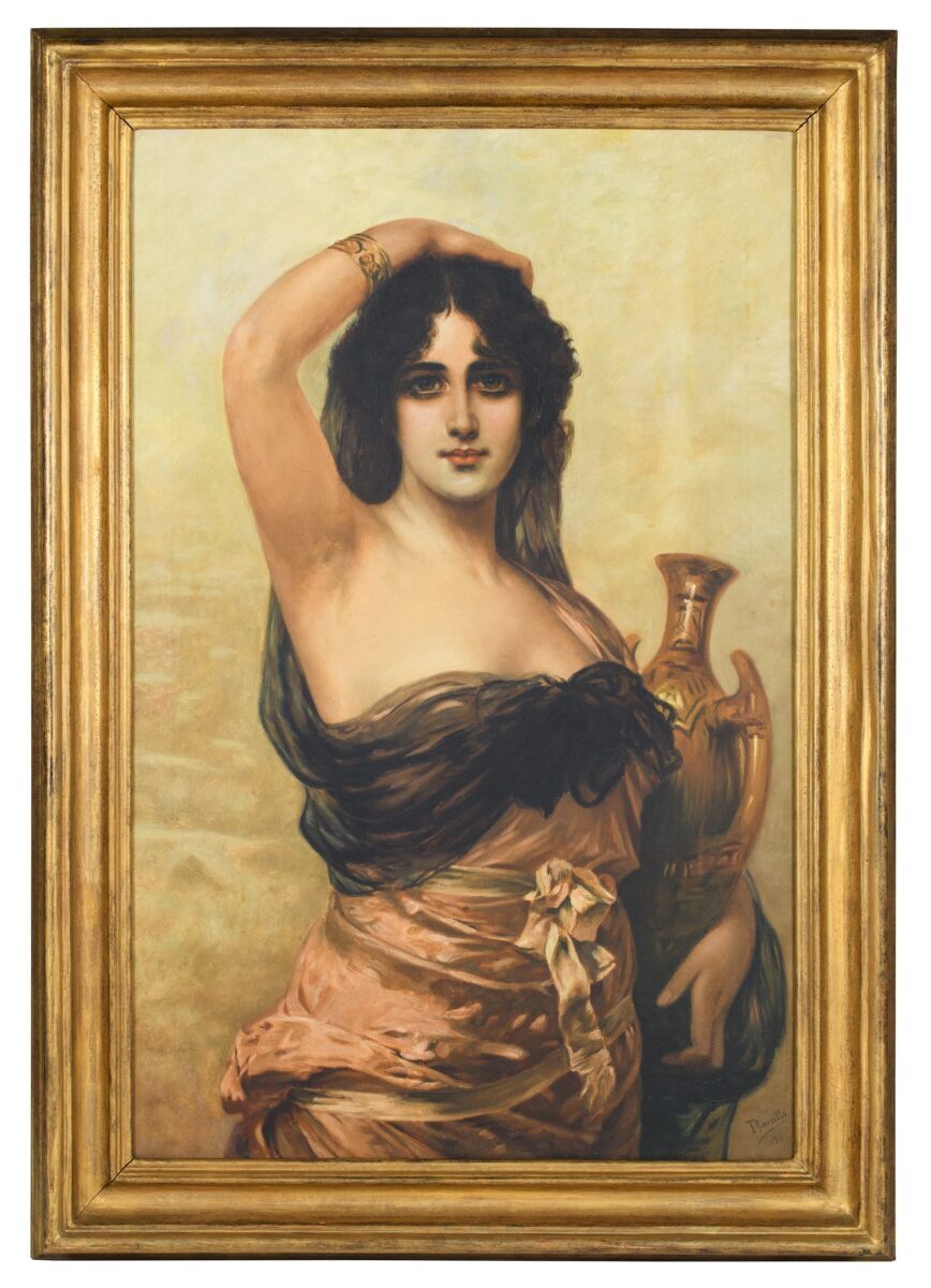 Obra “A Samaritana” (1911), revela traços menos conhecidos de de Tarsila do Amaral