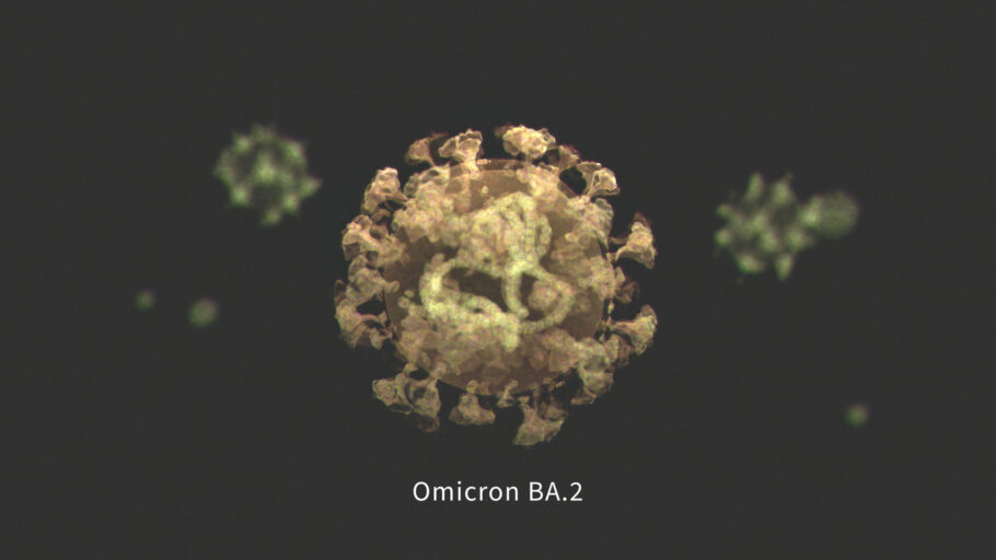 Variante Ômicron foi a responsável pela mais recente onda de casos de covid no mundo