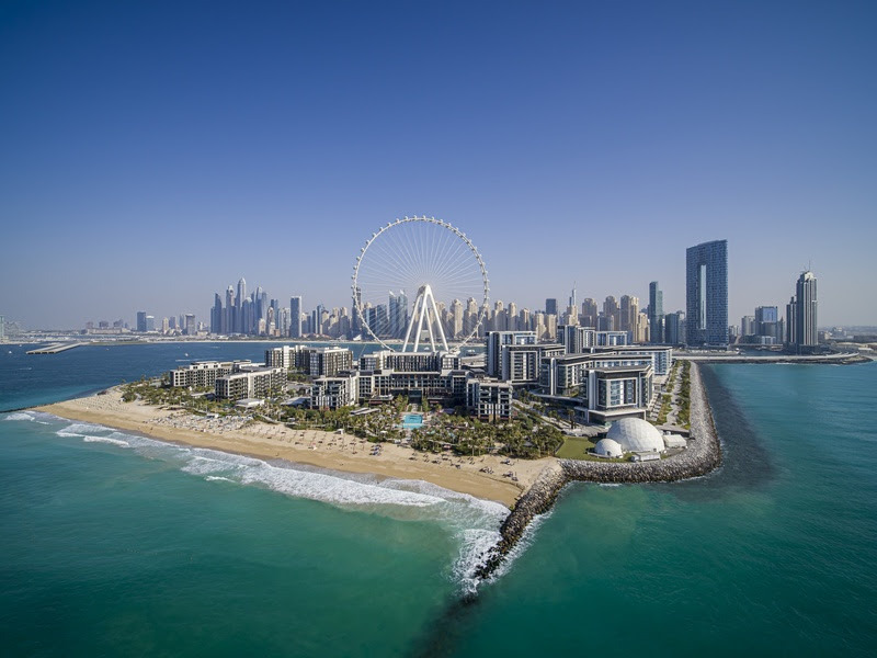 Skyline de Dubai, porto de embarque do navio MSC Bellissima