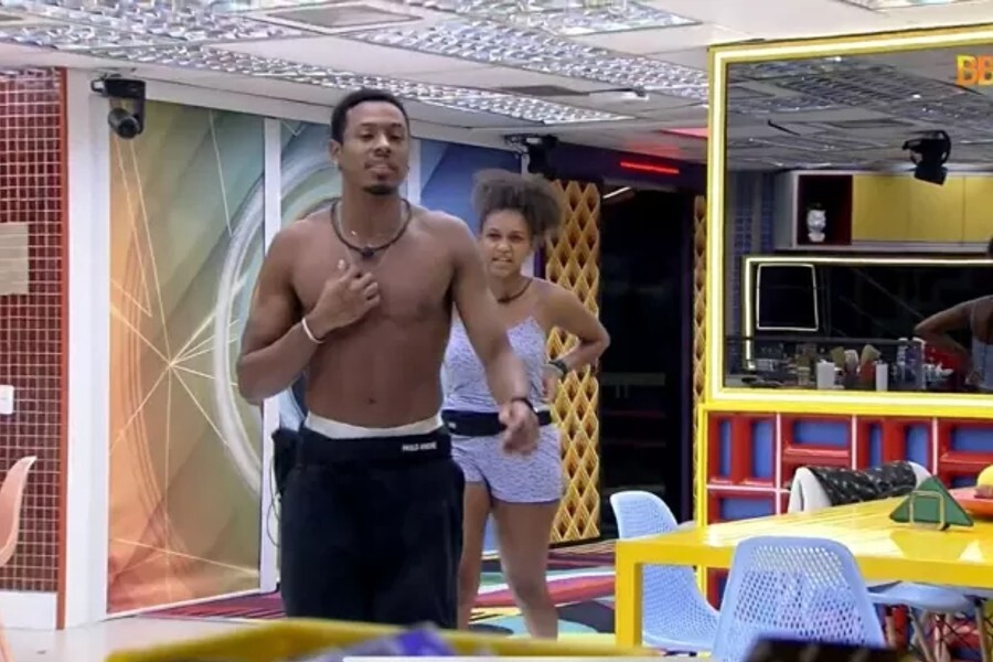 Paulo André deixa Jessi falando sozinha após barraco no BBB 22