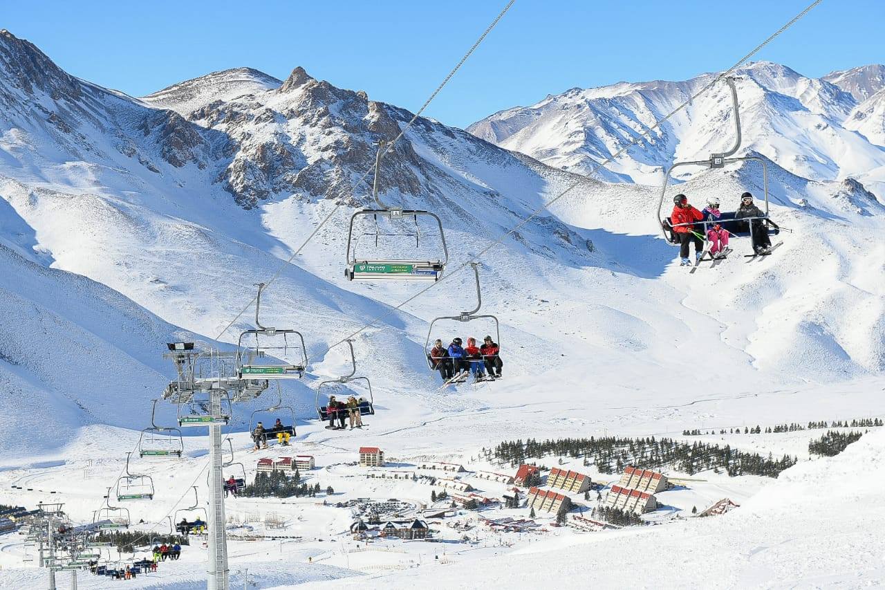 Las Leñas, con sus 29 pistas, es el centro de esquí más alto de Argentina