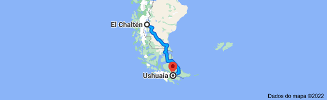   La ruta de El Chaltén a Ushuaia, en el 'fin del mundo'