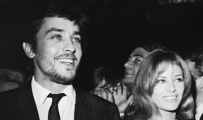 Alain e Nathalie Delon em 1967