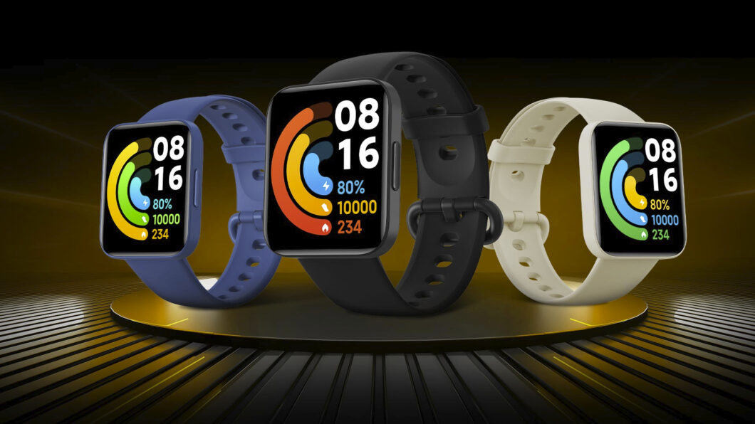 POCO Watch possui a tela quadrada com tecnologia AMOLED de 1,6 polegada e resolução 360 x 320 pixels