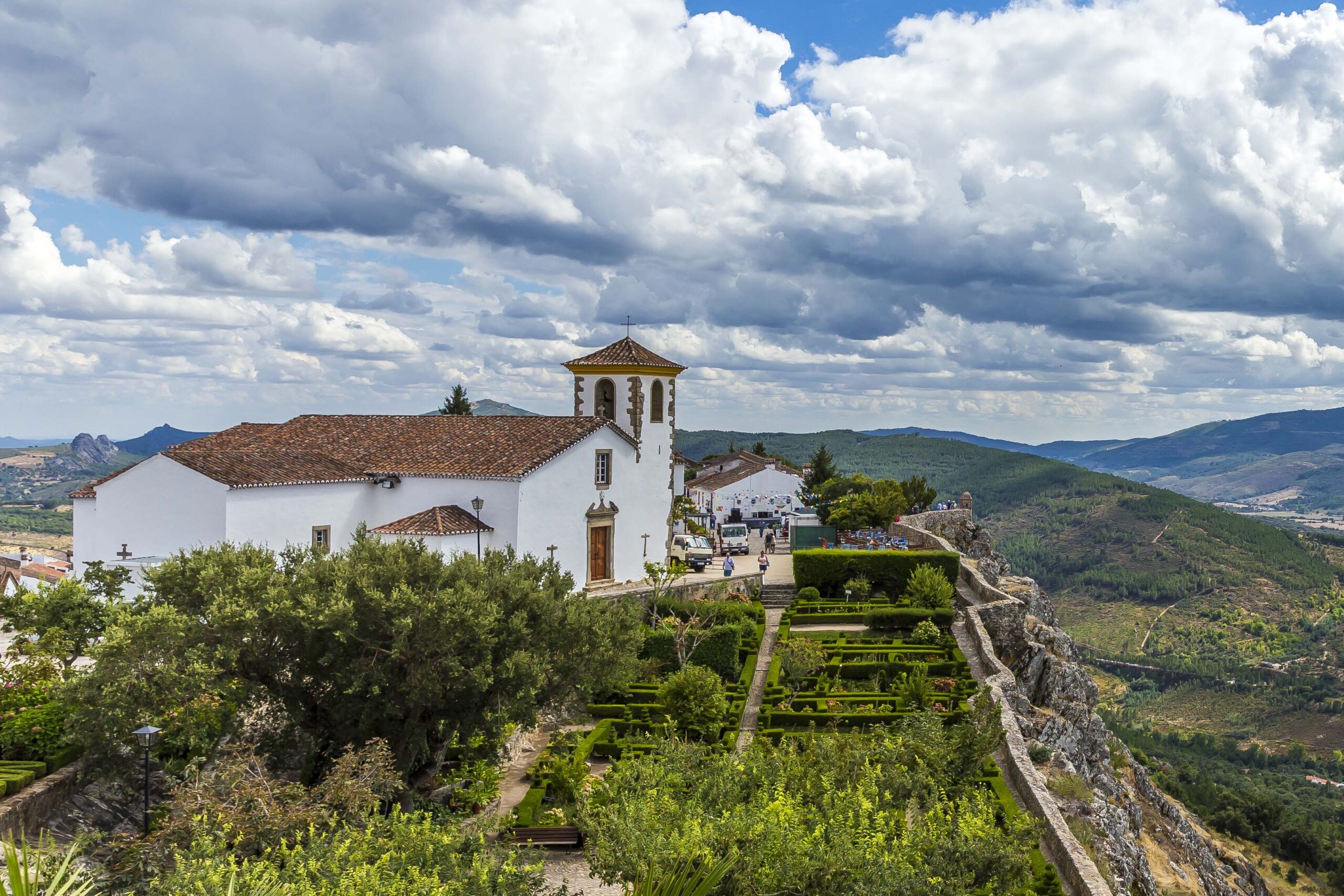 Castelo de Marvão fica no alto da Serra de São Mamede