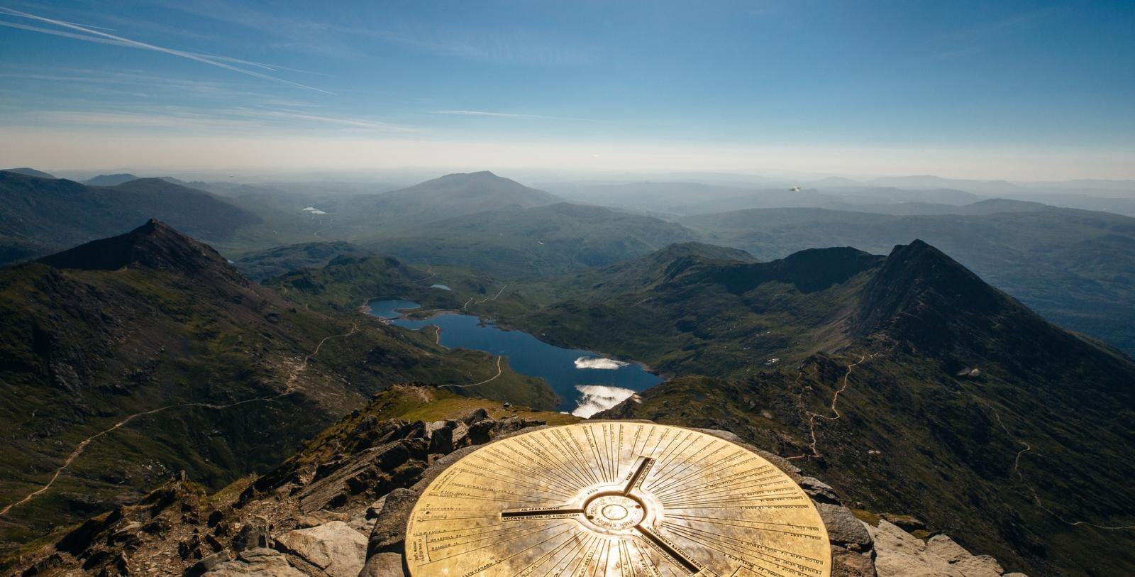 O belo Parque Nacional de Snowdonia, no País de Gales, no Reino Unido