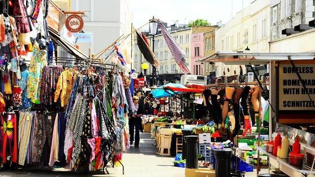 Visitar o Portobello Road Market , em Notting Hill, é passeio imperdível em Londres