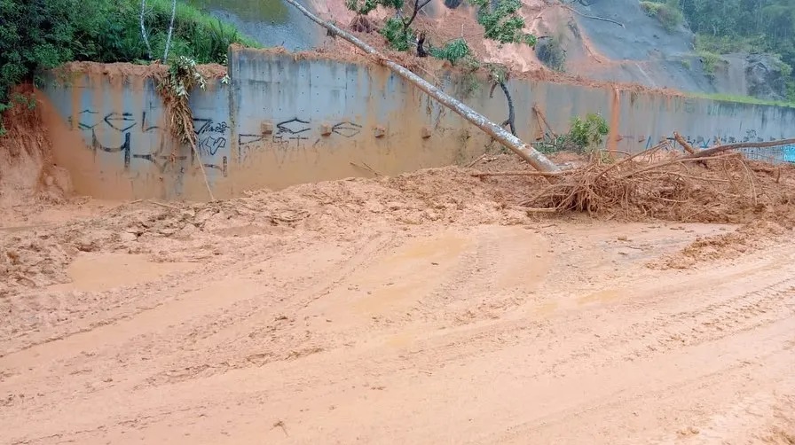 Ubatuba tem mais de 60 pessoas desalojadas em por causa das chuvas 