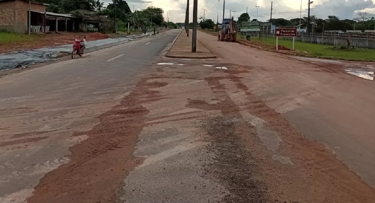 Estrada de São Luiz, em Roraima, a cidade que fez contrato de R$ 800 mil para um show de Gusttavo Lima