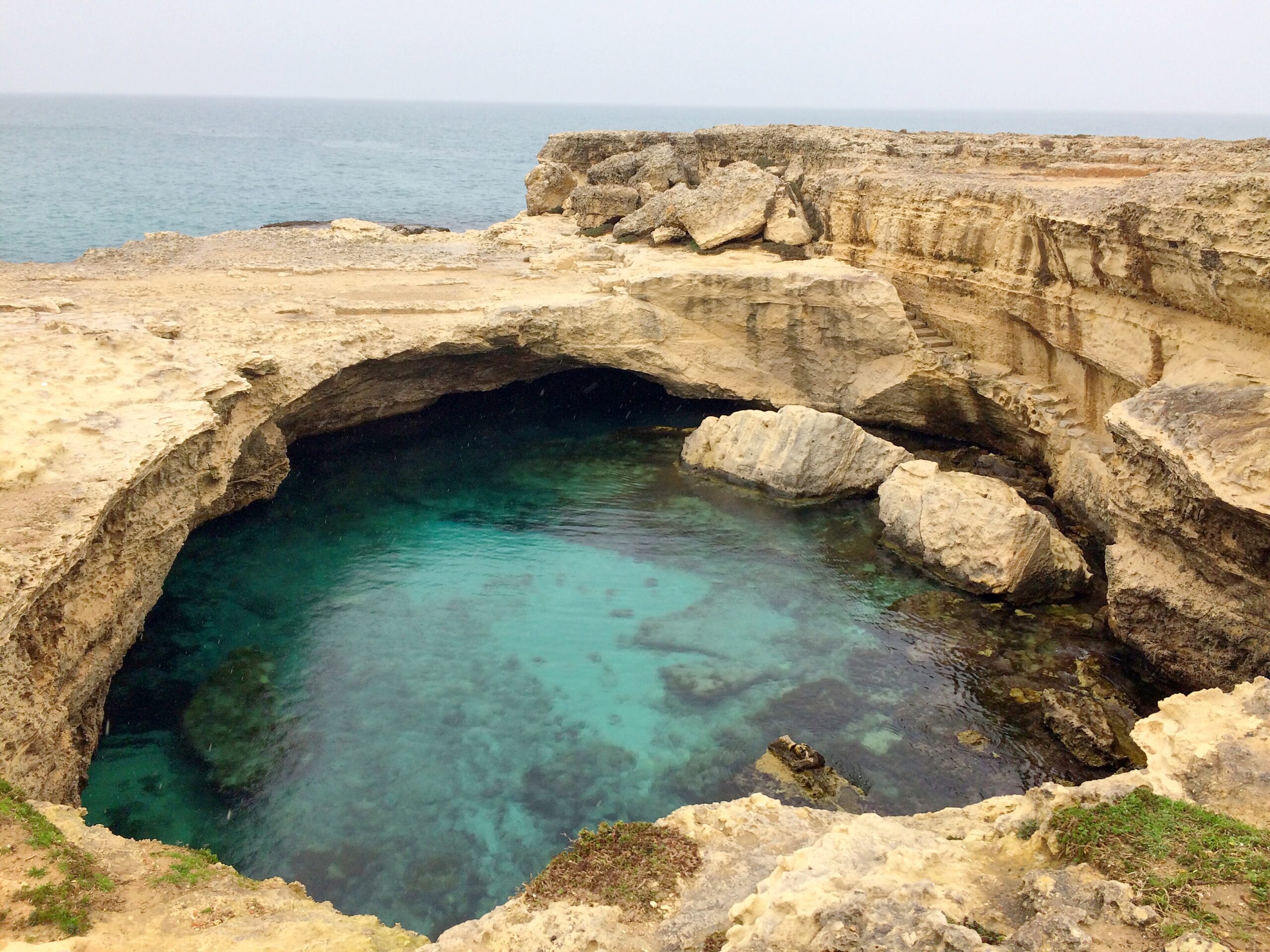 Grotta de la Poesia, em Puglia, no sul da Itália