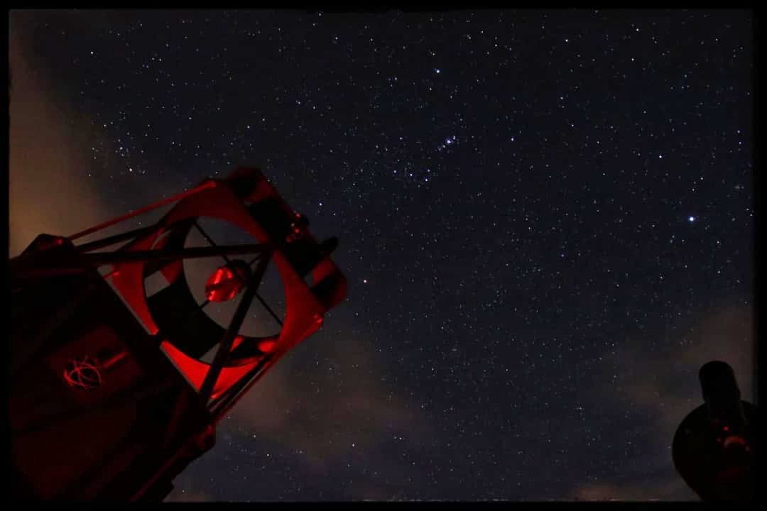 Telescópio de 650 mm do Polo Astronômico de Amparo, no interior de SP