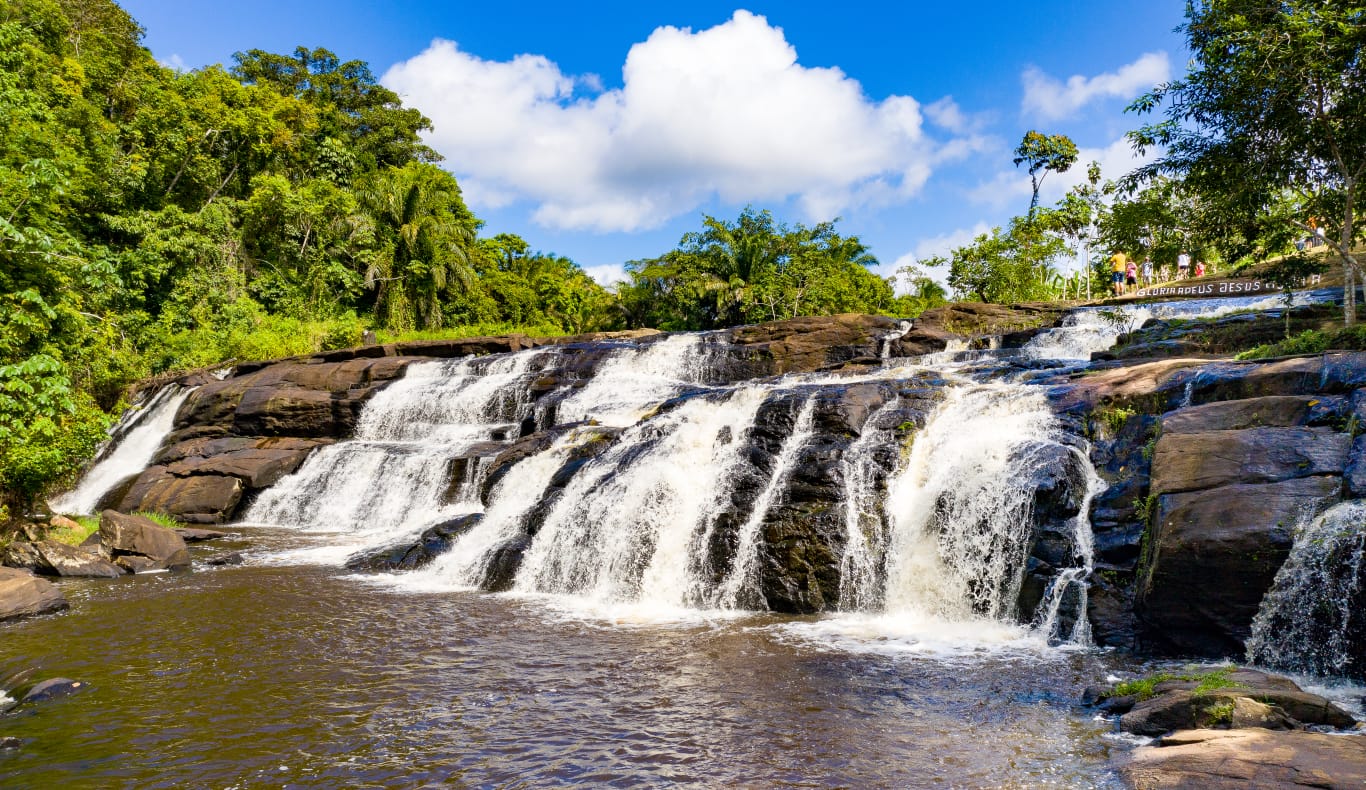 A região de Taboquinhas conta com inúmeras cachoeiras