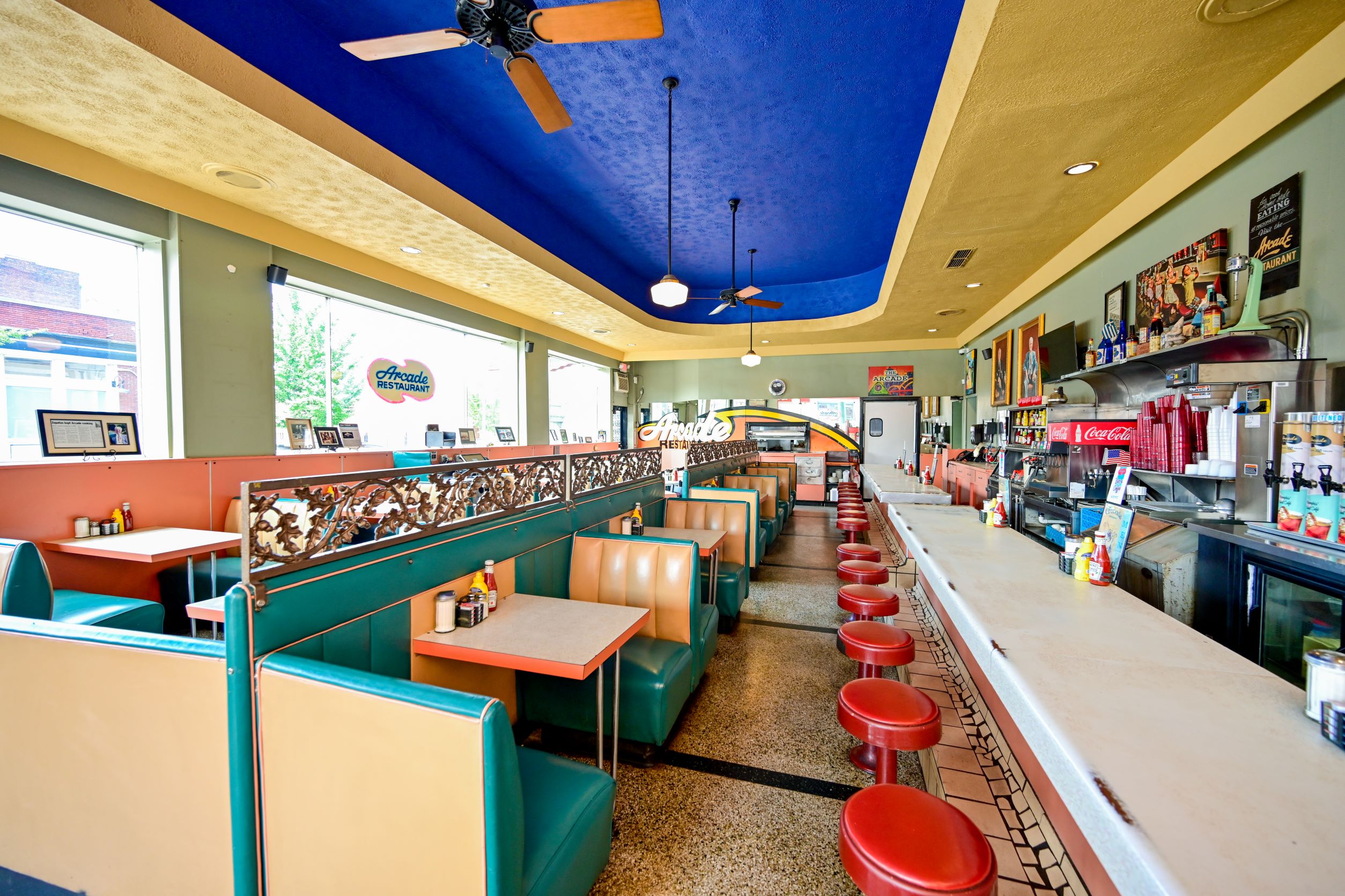 Arcade Restaurant –-lar do sanduíche de banana frita e manteiga de amendoim favorito de Elvis Presley