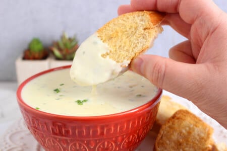 Creme de queijo fácil e delicioso