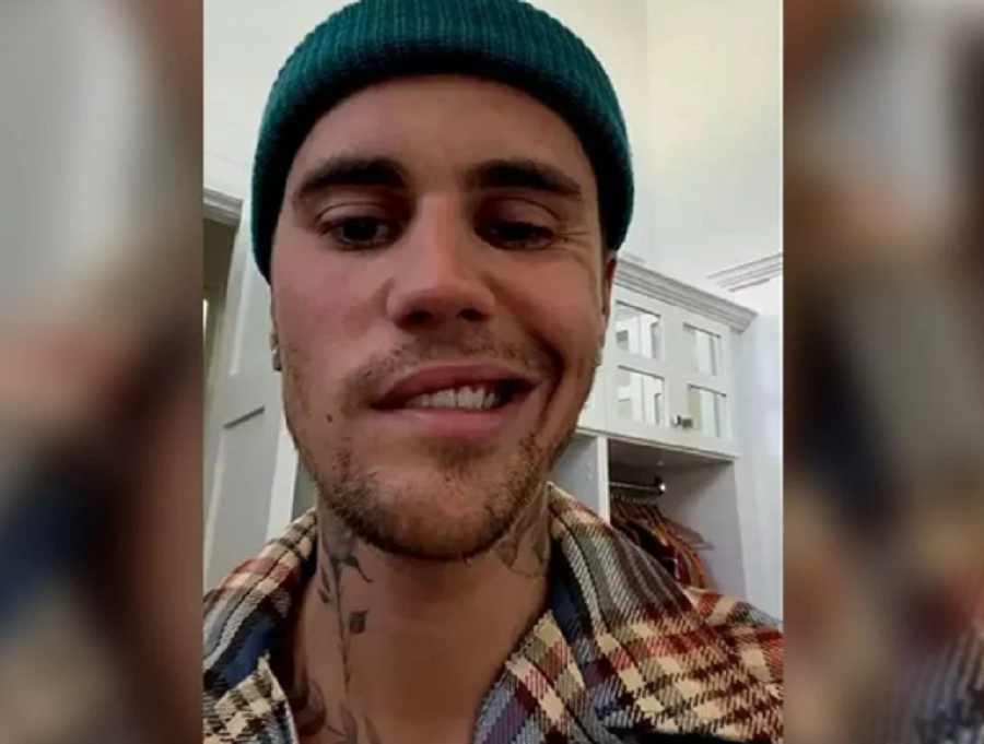 Justin Bieber aparece com o rosto paralisado e explica cancelamento de shows