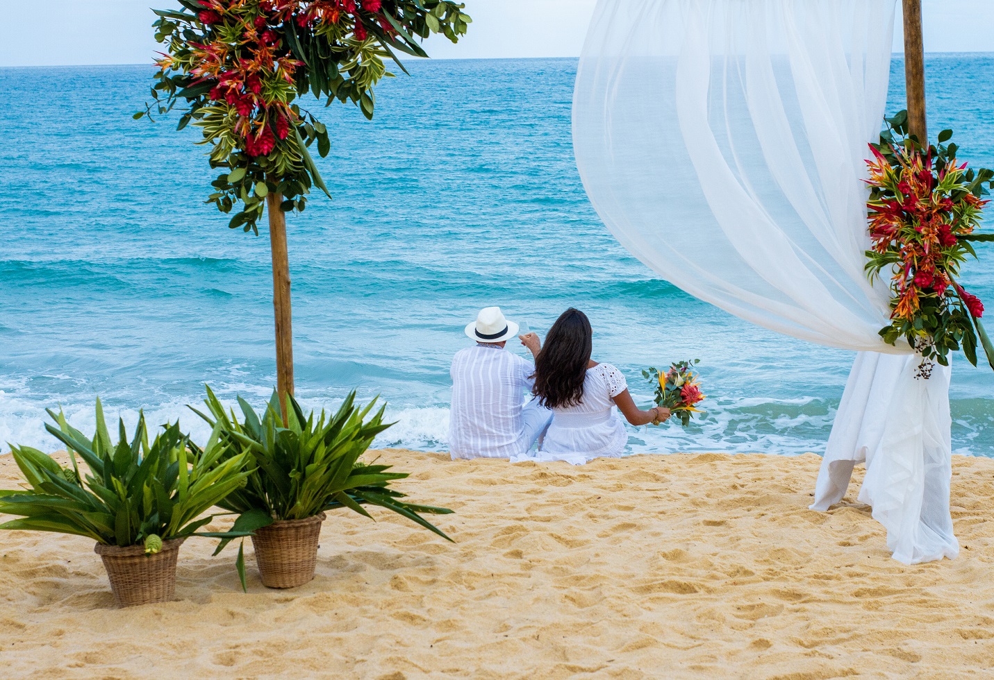 A Pousada Travel Inn Trancoso tem pacotes especiais para casamentos à beira-mar