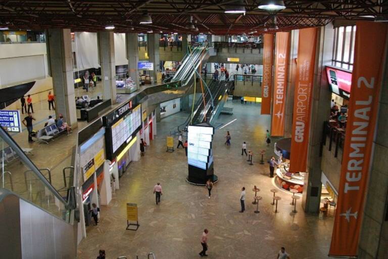 Gol muda local de check-in de voos internacionais em Guarulhos