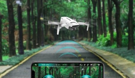 O drone FIMI X8 Mini custa entre R$1757,13 e 1.874,67 na promoção do AliExpress