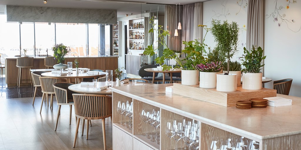  Interior do Geranium, em Copenhague, na Dinamarca, eleito o melhor restaurante do mundo