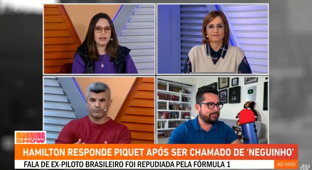 Jornalista da Jovem Pan profere fala racista contra Neguinho da Beija-Flor
