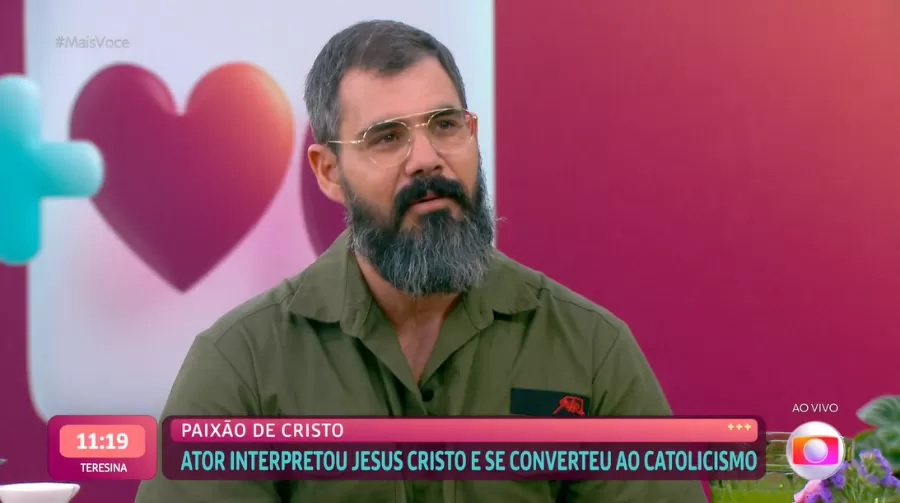 Juliano Cazarré diz sofrer preconceito por ser católico: ‘levo paulada’
