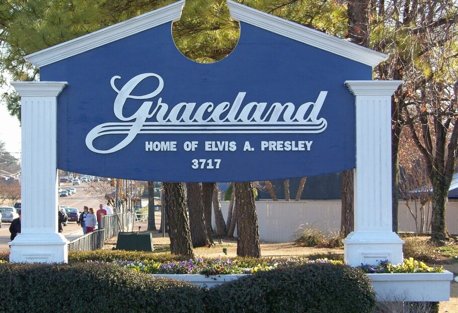 Graceland foi a casa de Elvis e pode ser visitada