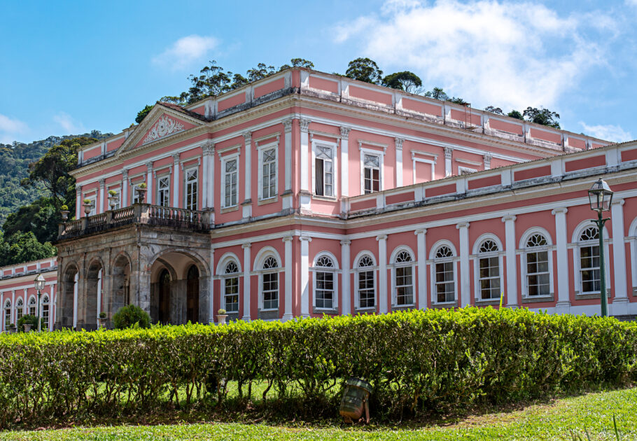 Fachada do Museu Imperial, em Petrópolis (RJ)