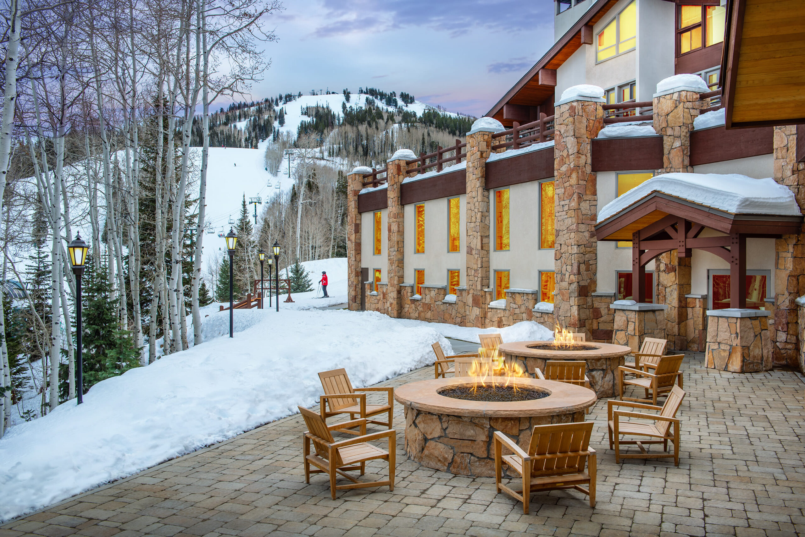  Stein Eriksen Lodge foi considerado o melhor  hotel de esqui do mundo