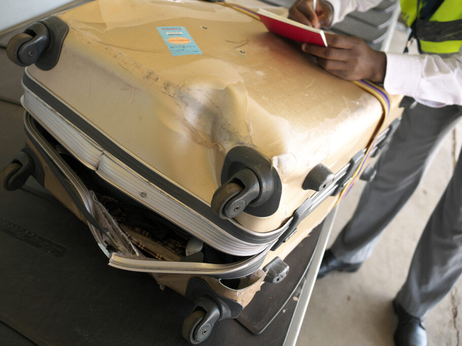 O que fazer quando a bagagem é danificada ou extraviada?
