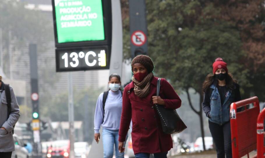 Julho começa com nova massa de ar polar avançando pelo Centro-Sul do Brasil