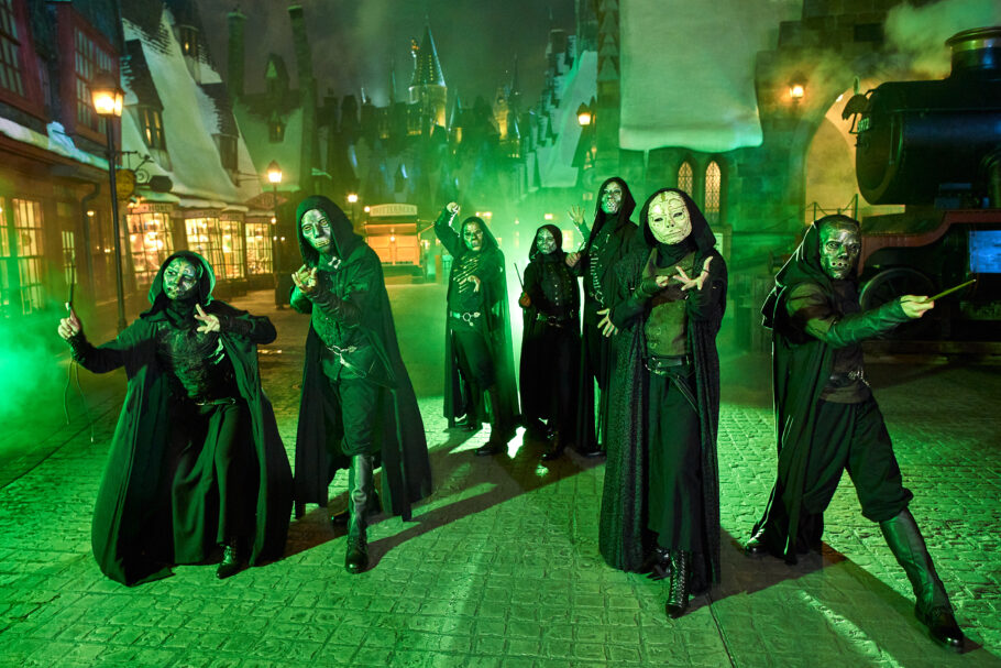 Comensais da Morte vão vagar pelo The Wizarding World of Harry Potter