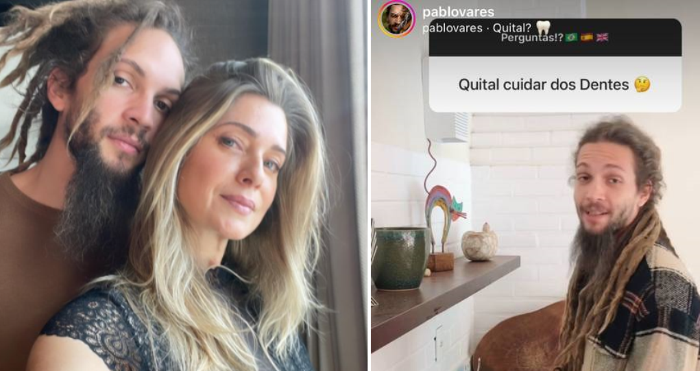 Namorado de Letícia Spiller, o uruguaio Pablo Vares, foi atacado por ter os dentes tortos e amarelados