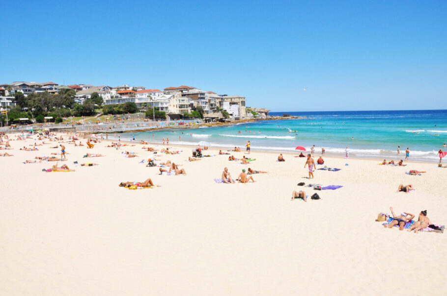 Bondi Beach, em Sydney, ocupa o topo da lista das ‘mais populares’ do mundo no TikTok.