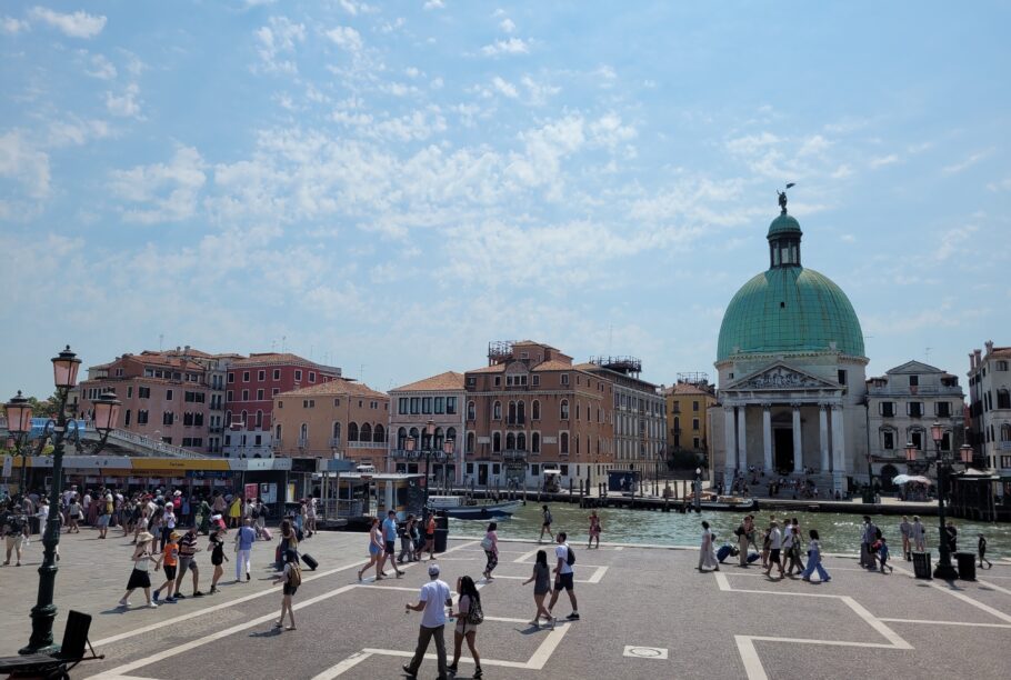 Piazza San Marco, vista do lado posto