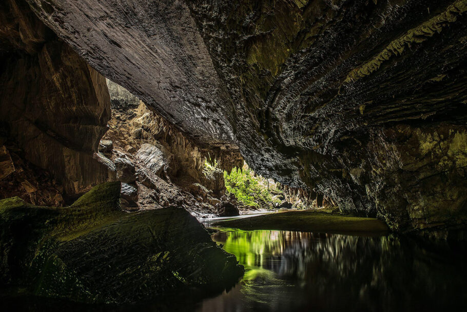 Caverna Temimina, que faz parte do Petar, em Iporanga