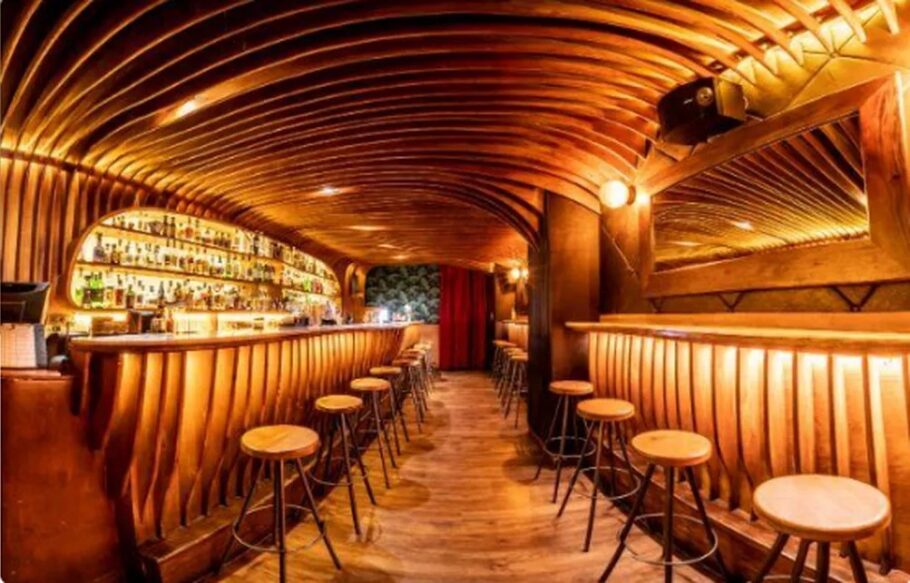 Interior do Paradiso, eleito o melhor bar do mundo em 2022