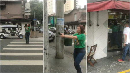 Carla Zambelli armada ameaça pessoas em São Paulo; assista ao vídeo