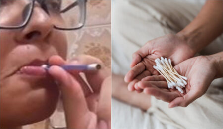 fumar cotonetes tem efeitos prejudiciais ao aparelho respiratório