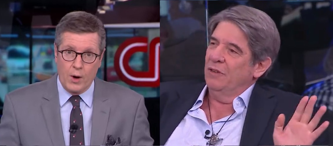 Microfone de jornalista é cortado ao defender Roberto Jefferson na CNN