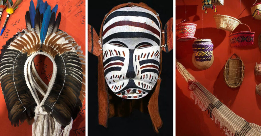 A cultura e a arte de vários povos originários são representadas no MAI – Museu de Arte Indígena
