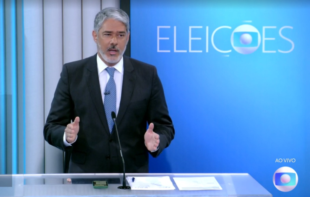 Bonner desmente Bolsonaro ao vivo no debate da Globo