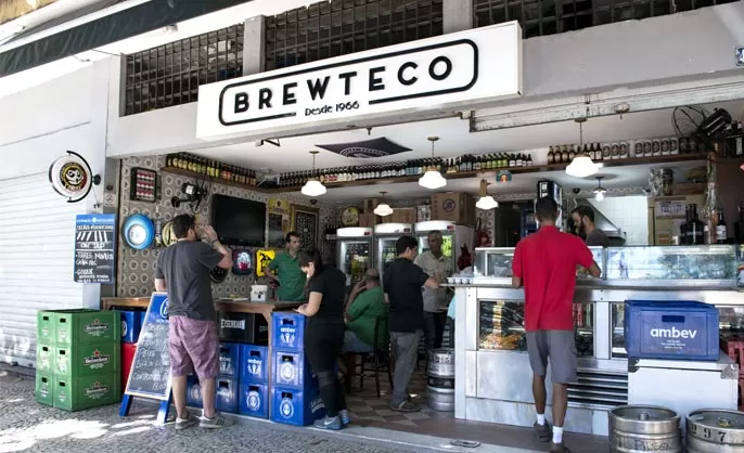 Com cervejinha de todos os tipos, o Brewteco tem unidades espalhadas pelo Rio de Janeiro.