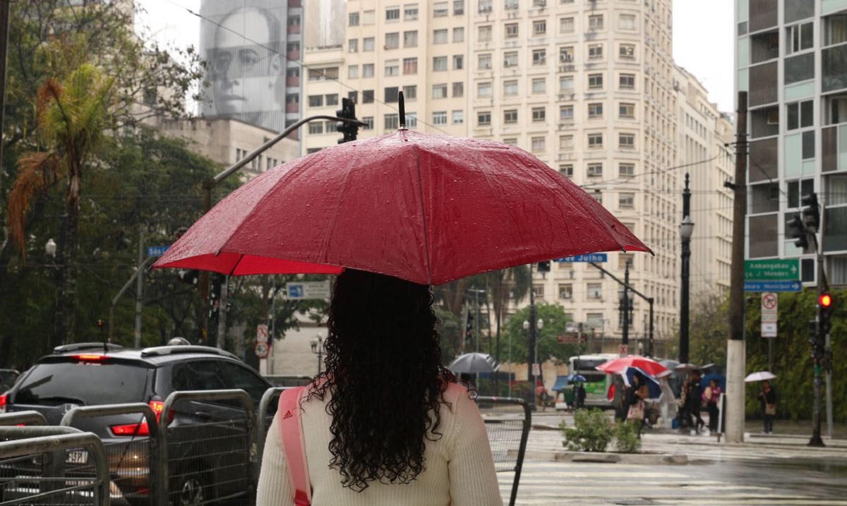 Existe risco de chuva em todo o Brasil?