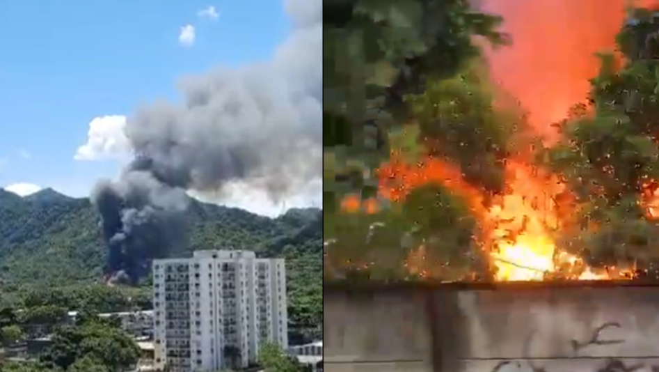 Incêndio de grandes proporções atinge os Estúdios Globo