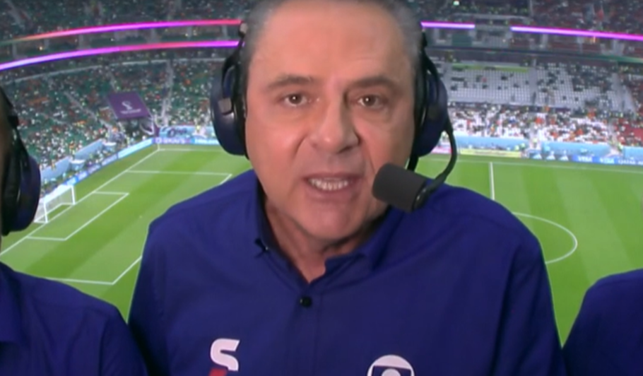 Luís Roberto é afastado pela Globo das transmissões dos jogos da Copa