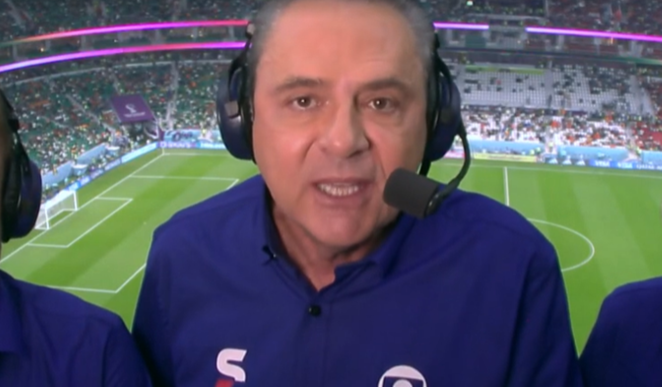 Luís Roberto critica ao vivo medida que a Fifa tomou contra protestos anti-homofobia