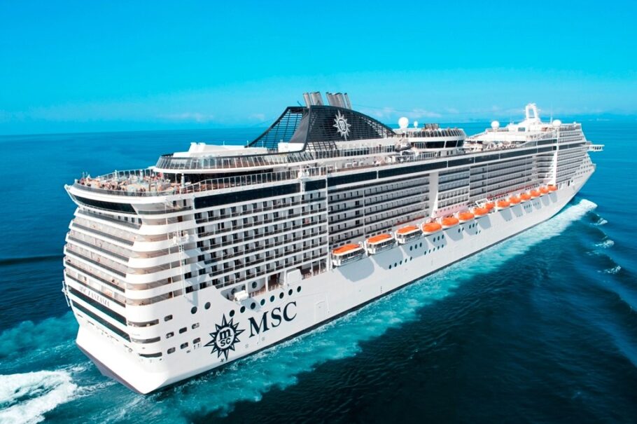 MSC Fantasia é primeiro navio a chegar ao país para temporada de cruzeiros 2022/2023